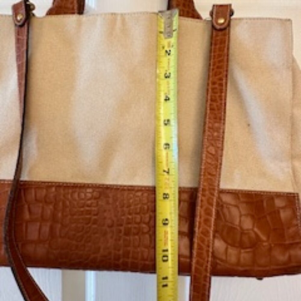 Saks Fifth Avenue VINTAGE tote/satchel - Picture 7 of 8